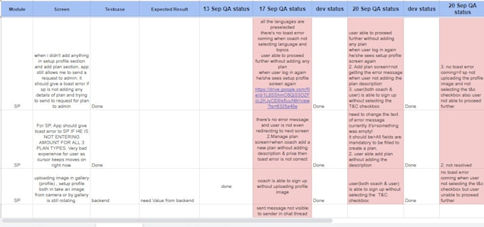 perform manual testing of your website and mobile app