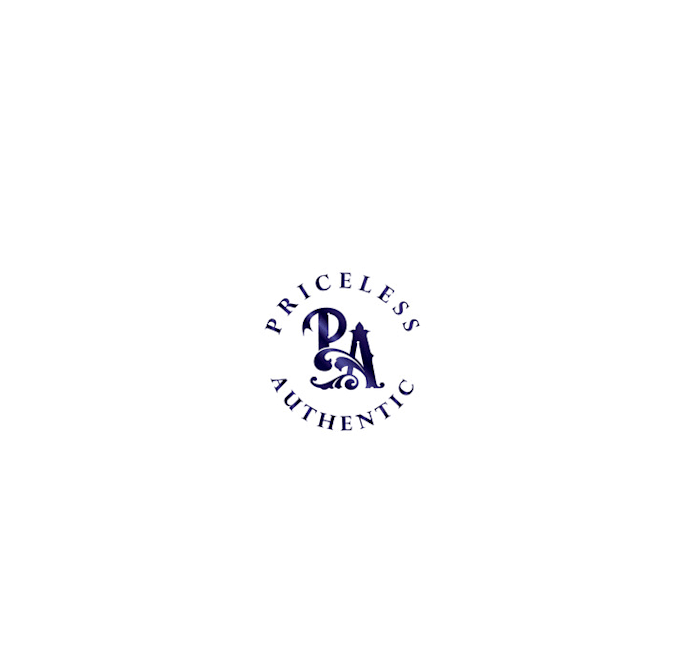 create a luxurious logo for priceless authentic