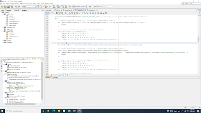 develop firmware for microcontrollers