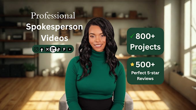 create engaging promotional spokesperson video that converts