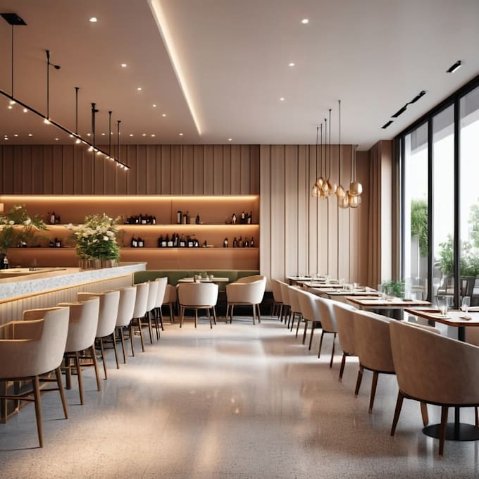 do stunning interior renderings professional and realistic