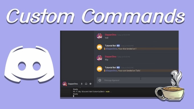 Custom Discord Bot Image Make custom discord bot by Ethbrnt | Fiverr