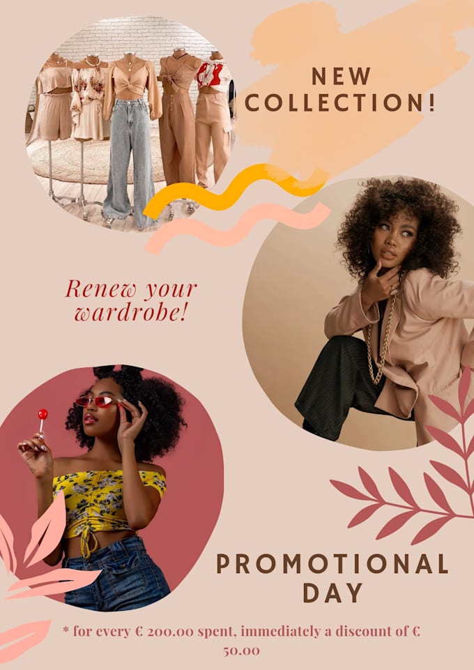 design a clean professional flyer for you