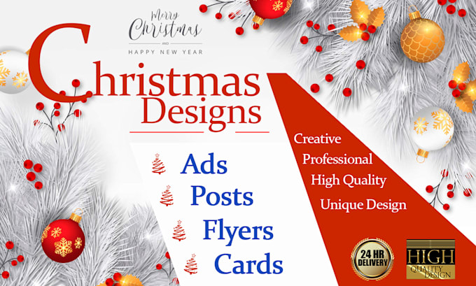 design beautiful and quality christmas post