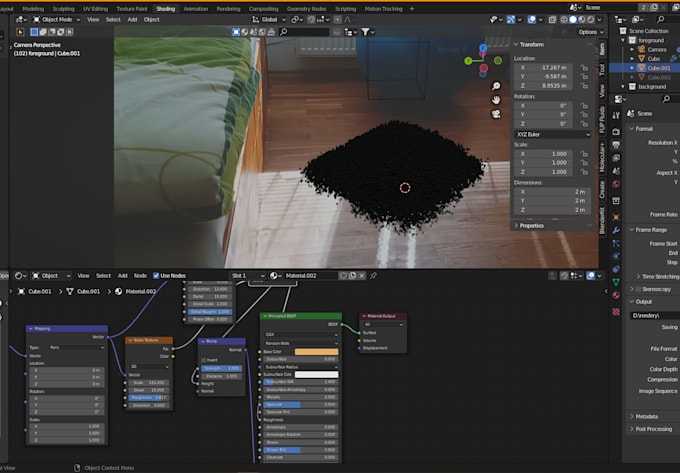 create a 3d animation