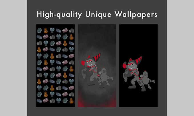 Design custom wallpapers for your mobile by Karinkay1 | Fiverr