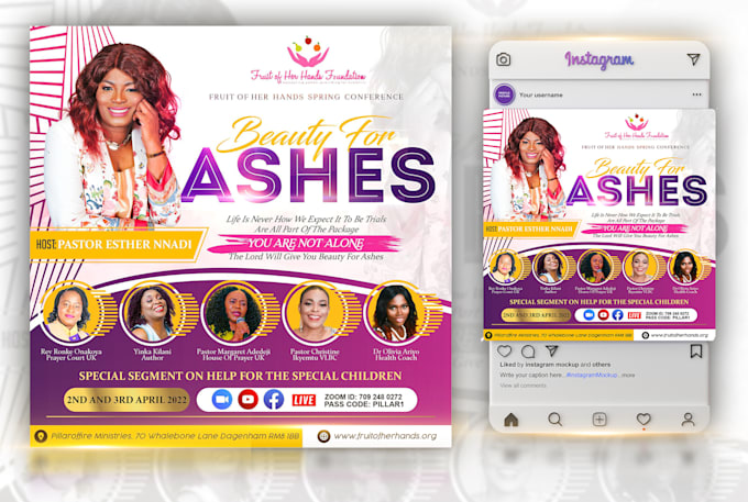 do exceptional church flyer or event flyer design