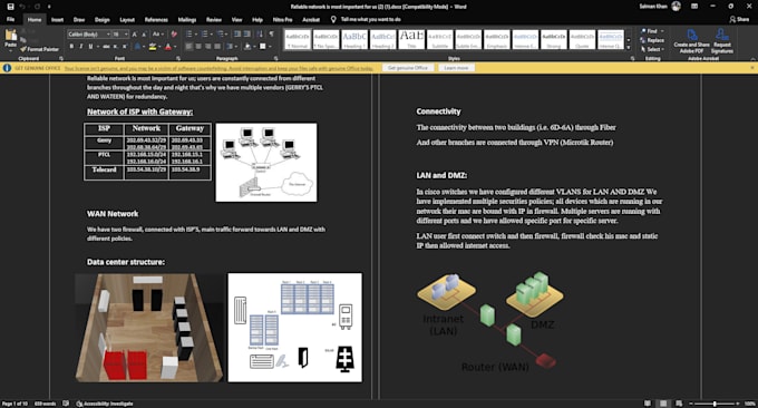 design data center network and appliance