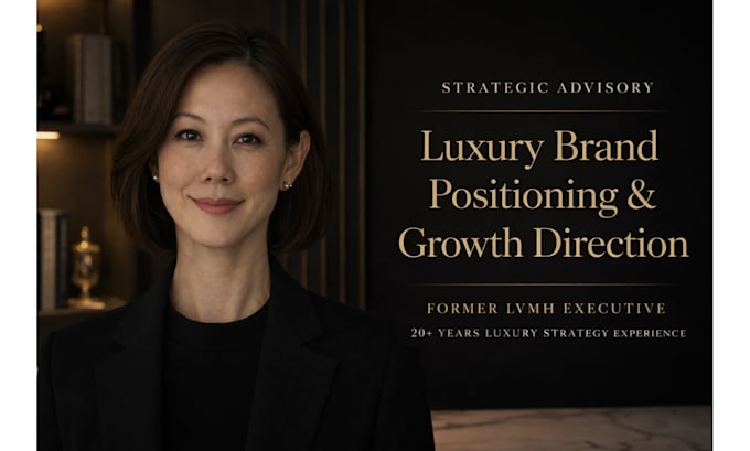 advise on luxury brand positioning and growth strategy
