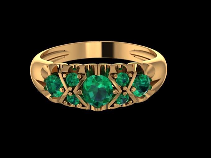design 3d printable jewelry design