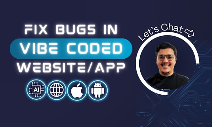fix bugs in vibe code, replit, lovable, based44, or v0 ai