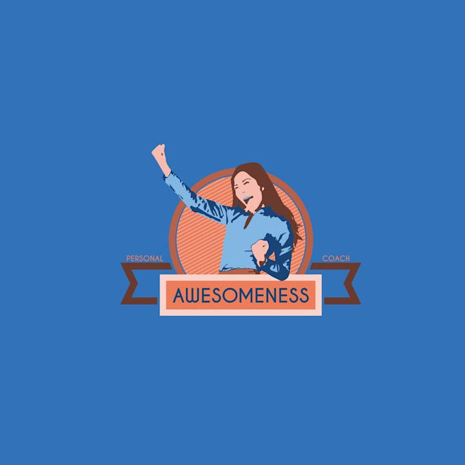 create a sweet logo for personal awesomeness coach