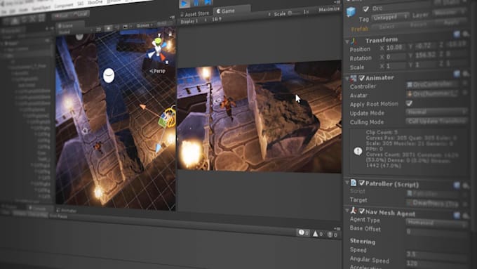 help you in unity engine