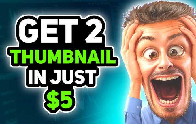 design 2 eye catchy and cash cow youtube thumbnail