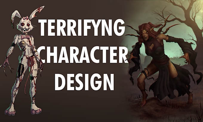 design a terrifying character for your horror story game or book