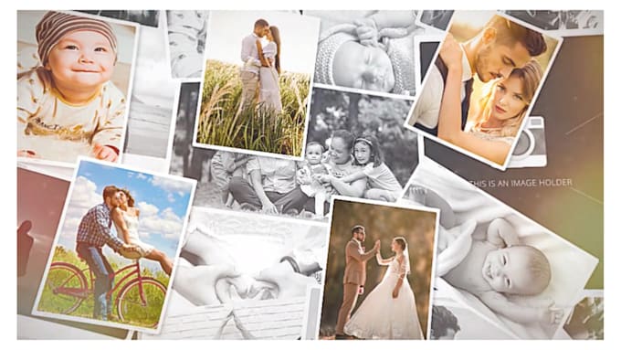 do stunning slideshow videos, wedding, memorial montage