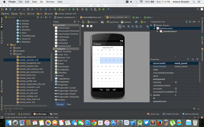 create your android app