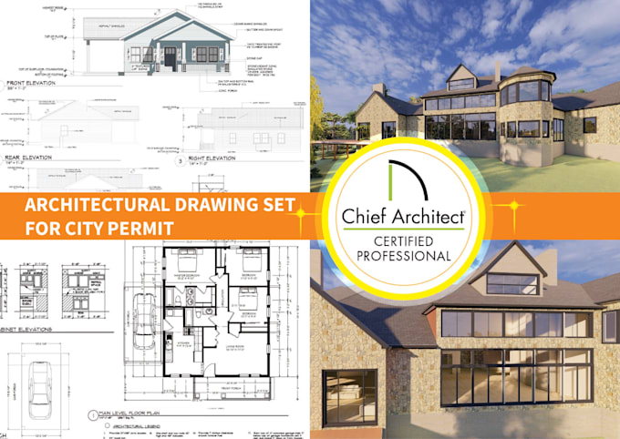 draw blueprints in chief architect