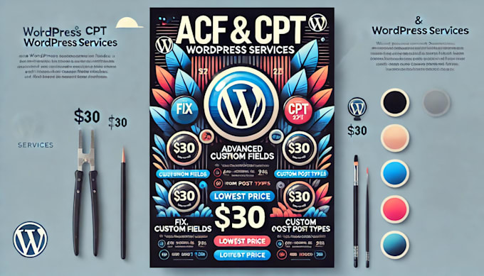 fix, create, and customize wordpress cpt and acf