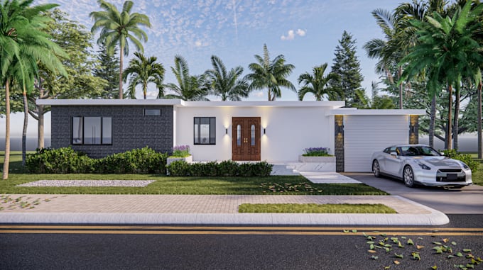 do interior rendering and 3d walkthrough animation video