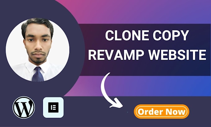 design clone copy revamp or duplicate website with elementor
