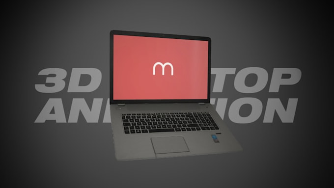Do a 3d laptop animation by Matigdom | Fiverr