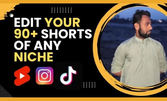 edit 5 professional youtube shorts, instagram, and tiktok videos