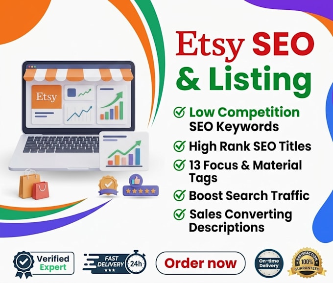 do SEO optimized etsy product listing