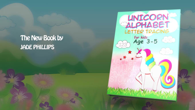 make this children book trailer promo video