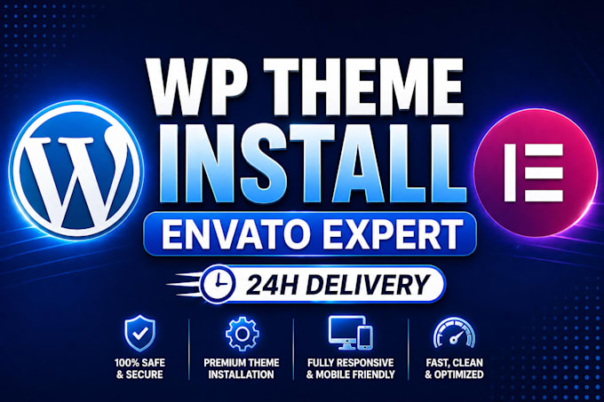 install envato elements wordpress themes plugins and demo setup