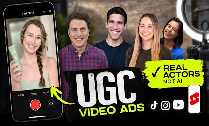 make human vertical ugc videos for tiktok, instagram, and shorts