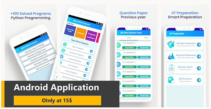 develop an online quiz app in 1 day for you