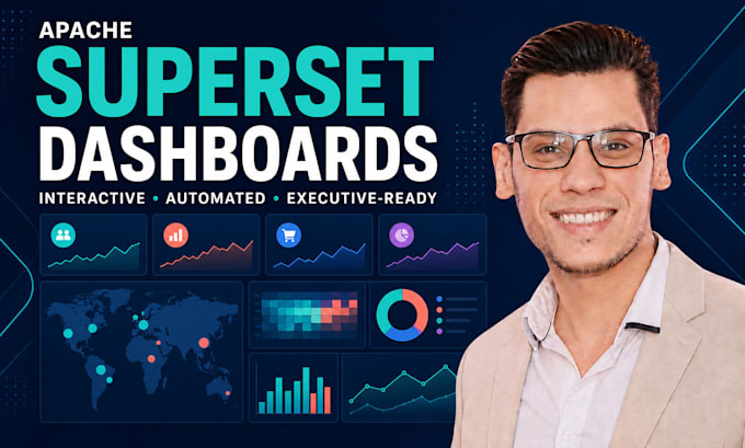 build apache superset dashboards with sql