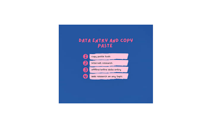 Data entry and data copy paste with ms excel and ms word by ...