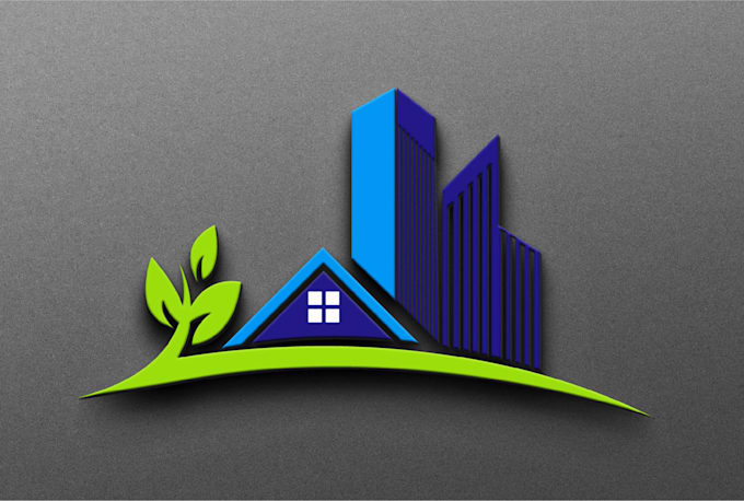 design a 3d professional construction logo within 24 hours