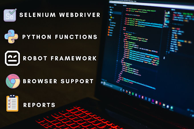 Implement test automation using selenium and robot framework by ...