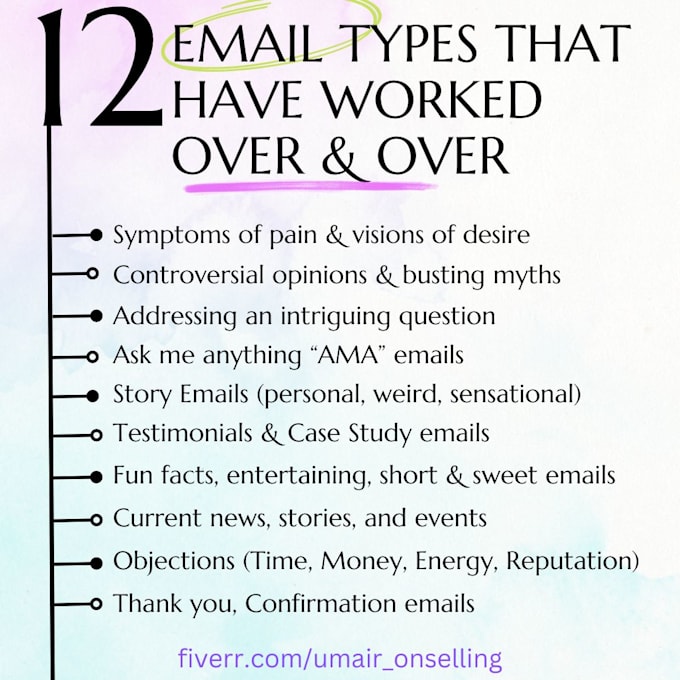 do sales email copywriting for your email marketing campaigns