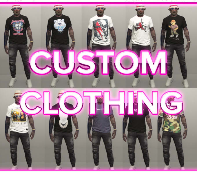 Create custom fivem clothing and scripts by Keagank | Fiverr