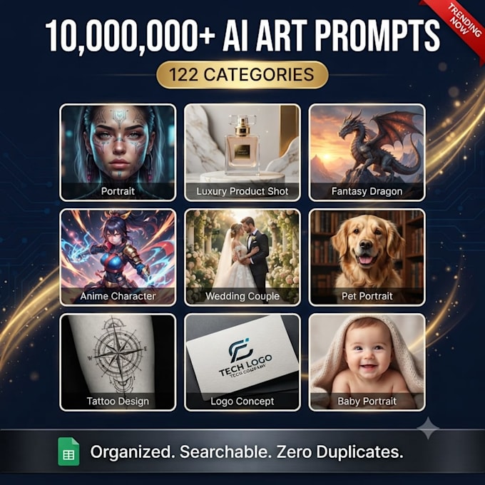 10 million ai art prompts bundle