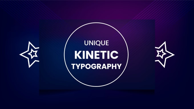 do create kinetic typography video with motion graphics and text animation