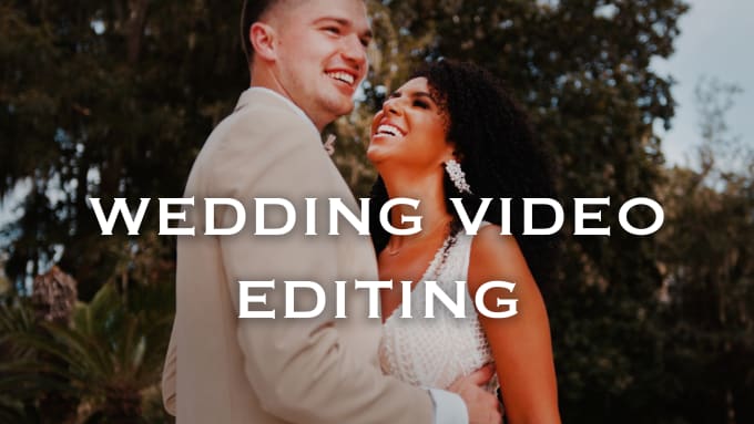 edit your wedding videos with cinematic touch