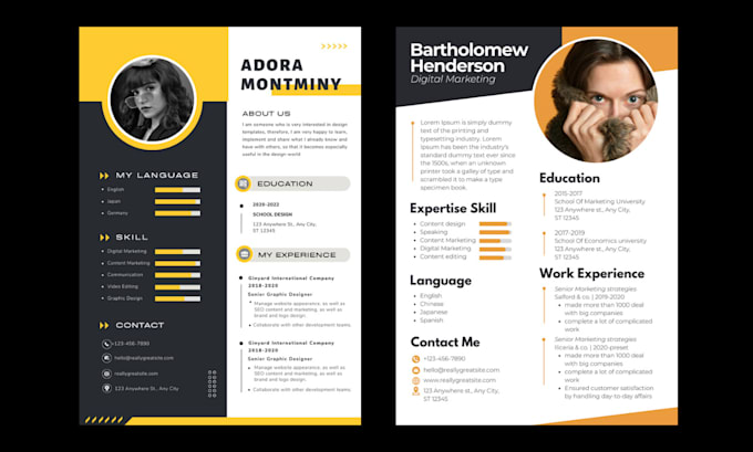 Write and upgrade your cv, resume, cover letter by Hamzakamach | Fiverr