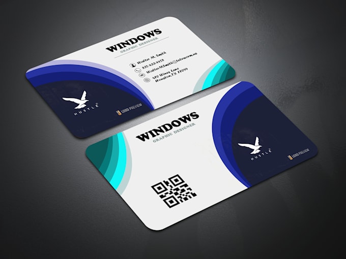 professional minimal modern business card design