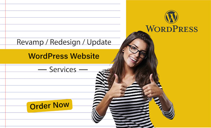 redesign, edit, revamp, and update wordpress website within 24 hours