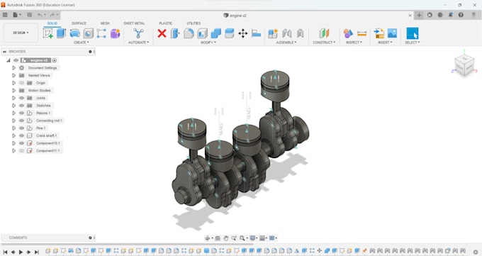 create 3d models and 2d drawings in fusion 360