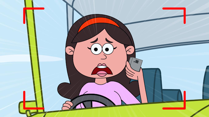 make attractive 2d animated videos for you