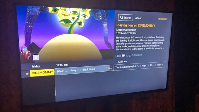 promote you on a TV network