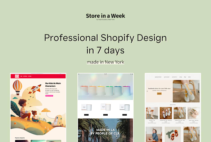 design a conversion optimized shopify store