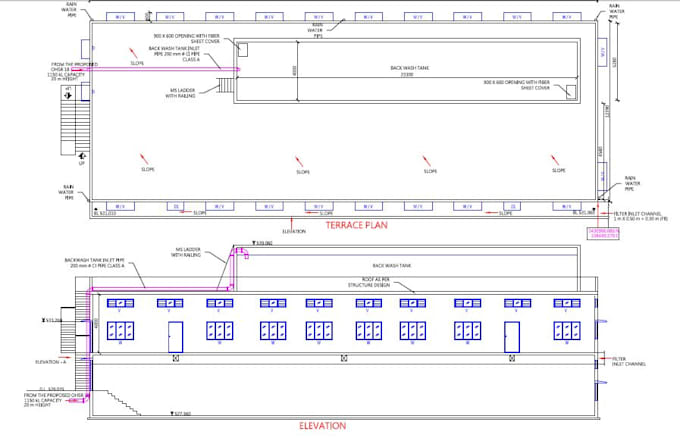 do autocad drawings for buildings, factory etc
