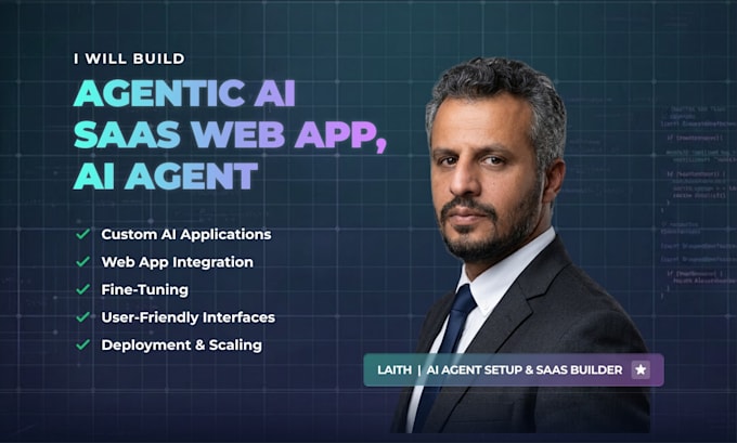 build your agentic ai saas web app or ai agent
